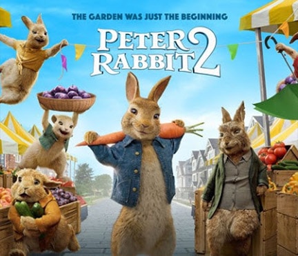 Peter Rabbit 2: The Runaway is a best kids' movie of 2021